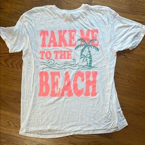Altar’d State Graphic Oversized Beach Tee
